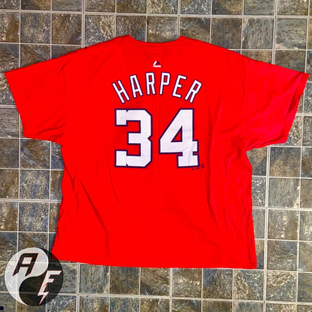 Majestic Washington Nationals 2015 Bryce Harper Shirt